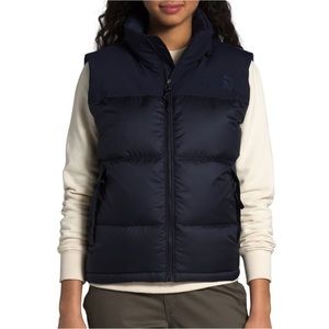 The North Face Nuptse Navy Puffer Vest